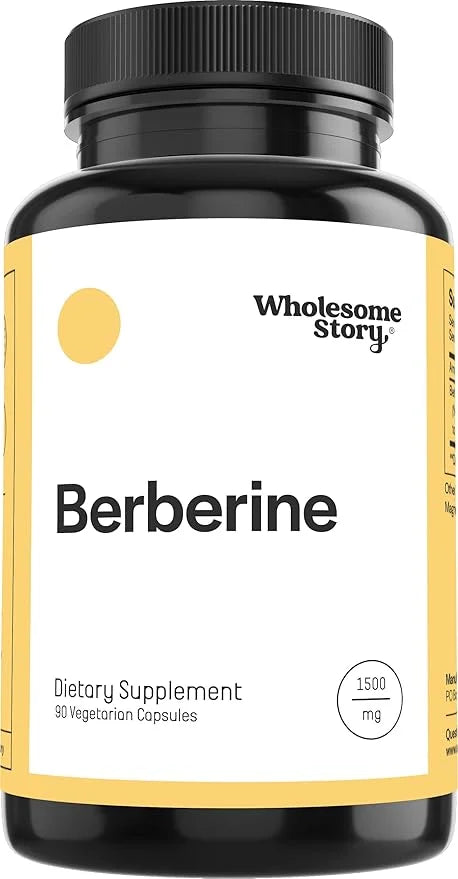 Berberine Supplement 1500mg | Berberine 500mg Per Capsule | 97% Standardized Purity | Supports Metabolic Profiles & Hormon...