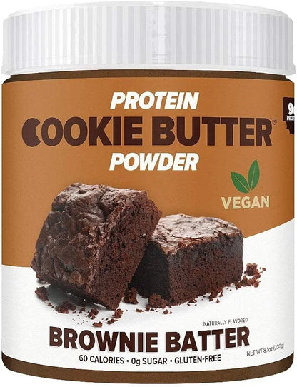 Flexible Dieting Lifestyle Vegan Protein Cookie Butter Powder - Brownie Batter | Dairy-Free, Keto-Friendly, Low Carb, Suga...