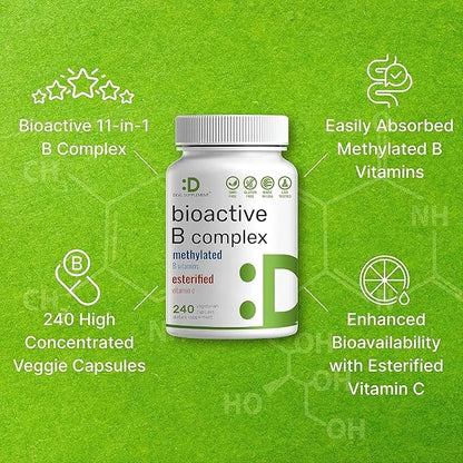 Bioactive Vitamin B Complex 240 Veggie