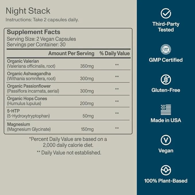 FOCL Restful Night Magnesium Sleep Supplement
