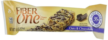 Fiber One Chewy Bars, Oats And Chocolate, 1.4 Oz, 16/box - Product Image
