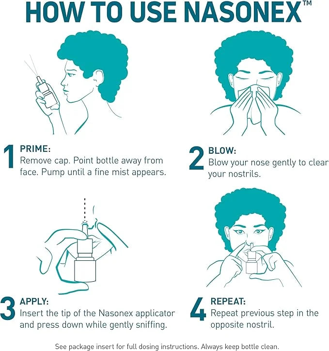 Nasonex 24Hr Allergy Nasal Spray 60 Spray