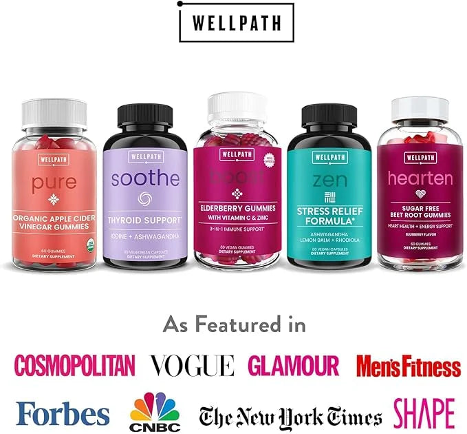 WellPath Soothe Hormone Balance for Women + Cortisol Supplements for Women | Thyroid Support, Mood Support, & Metabolism B...