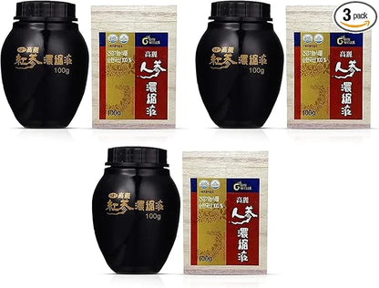 ILHWA Pure Concentrated Ginseng Extract (3.53 100g, Pack 3) - 100% Pure 1500mg