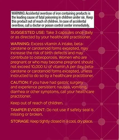 Bariatric Advantage Ultra Multivitamin with Iron 90 Capsules