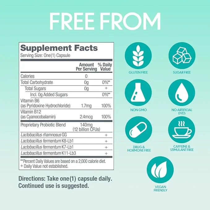 Estroven SlimBiotics, Weight Management Menopause Supplements 30 Capsules,