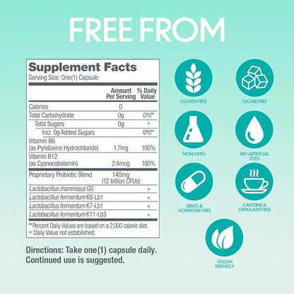 Estroven SlimBiotics, Weight Management Menopause Supplements 30 Capsules,