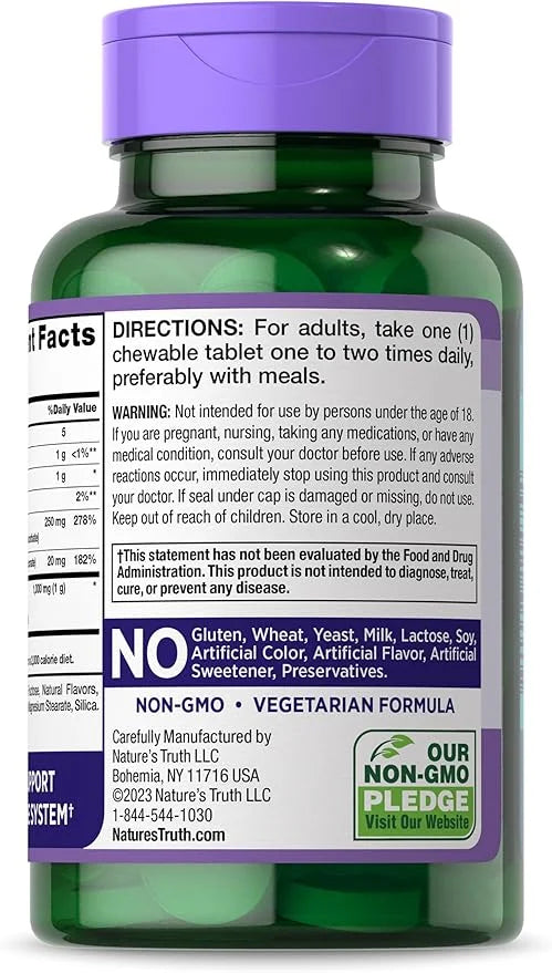 Black Elderberry Immune Complex 60 Chewable