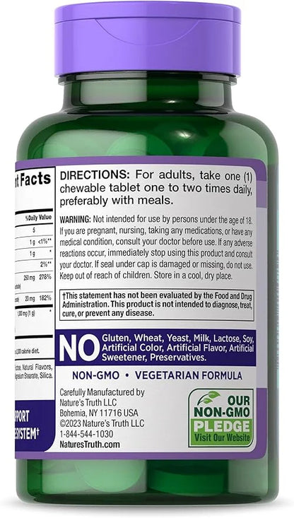 Black Elderberry Immune Complex 60 Chewable