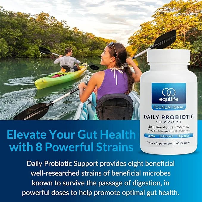Equilife - Daily Probiotic Support, Probiotics (60 Capsules)