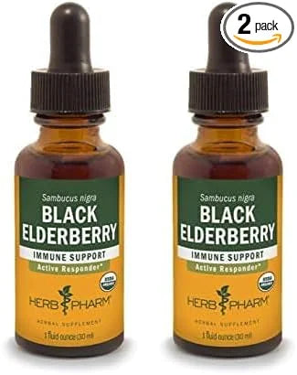 Herb Pharm Certified Organic Black Elderberry 1 Oz 2)