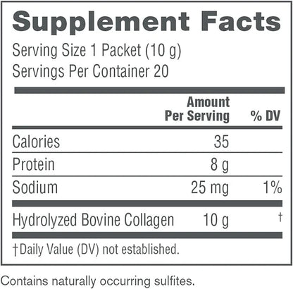 NeoCell Super Collagen Peptides, 10 g 20 Servs, 7 Oz.