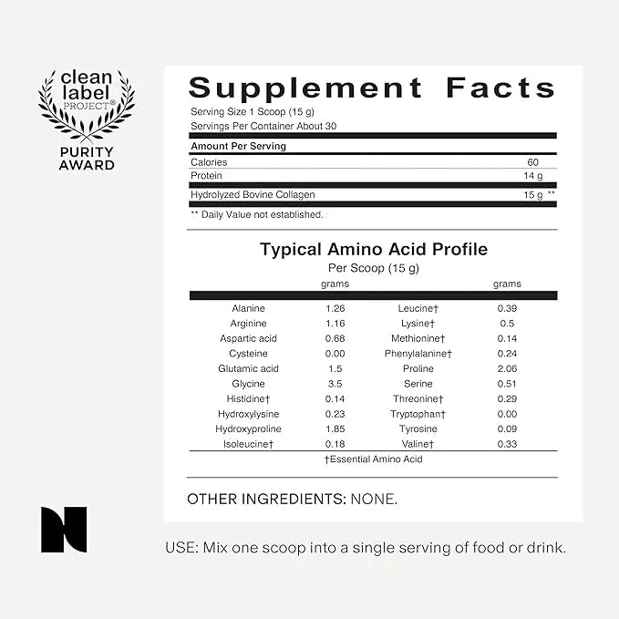 Needed. Expertly-Formulated & Tested Prenatal Hydrolyzed 1lb