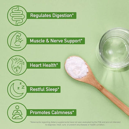 NaturalSlim Magicmag Pure Magnesium Citrate Powder – Stress, Constipation, Muscle, and Heart Support | Natural Strawberry ...