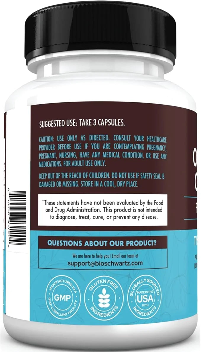 Hydrolyzed Collagen Peptide Capsules for Women - Multi Collagen Supplement Types I, II, III, V, X with Vitamin C, Biotin, ...