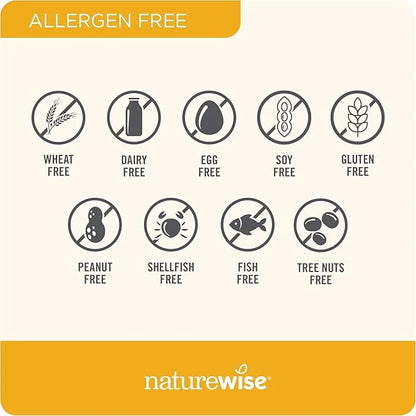 NatureWise High-Potency 1000mg Omega 3 600mg EPA, 400mg DHA, D3 5000iu 5000iu (125 (125 mcg)