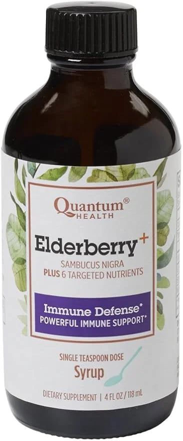 Quantum Elderberry-C Syrup, 4 oz