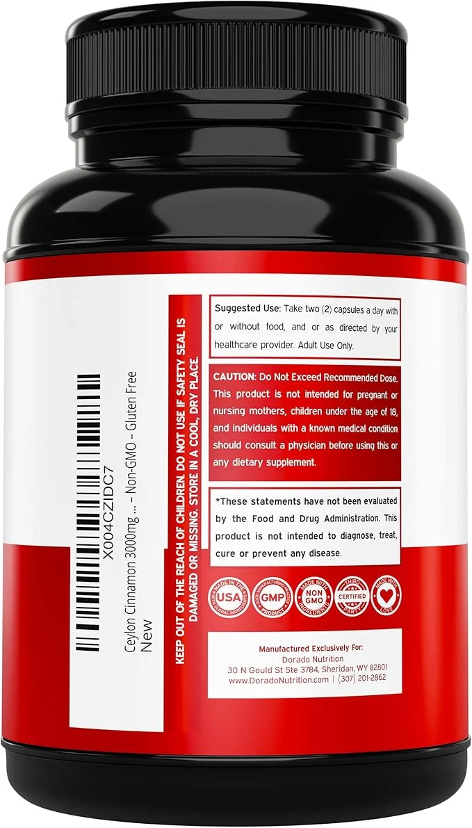 GLP-1 Supplement 14 in 1 Formula (GLP1 Supplement with Berberine, ACV, Chromium, Ceylon Cinnamon, Turmeric & More) Support...