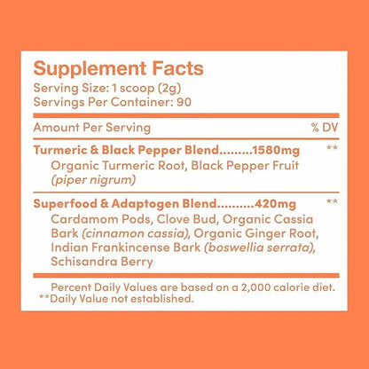 Further Food Best Turmeric Golden Milk (6.35 oz)