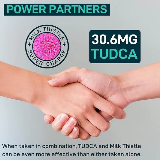 TUDCA and Milk Thistle Supplement 30 Capsules