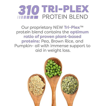 310 Nutrition - All In One Meal Replacement Shake - Superfood Blend with Fiber - Natural Sweeteners - Low Carb Shake, Keto...