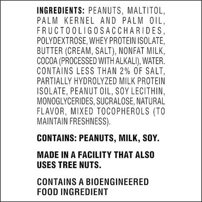 Atkins Caramel Chocolate Nut Roll Snack Bar, Protein Snack, High in Fiber, 2g Sugar, 16 Count - Product Image