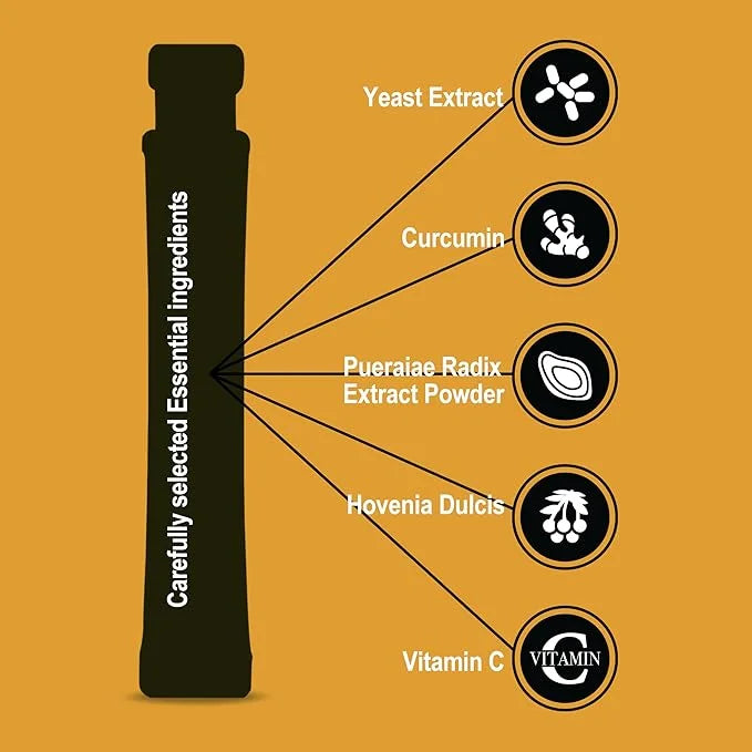 Easy Tomorrow Jelly Stick for Better Morning Rescue from Night Out, Party & Increasing Energy for Extra Endurance While Wo...