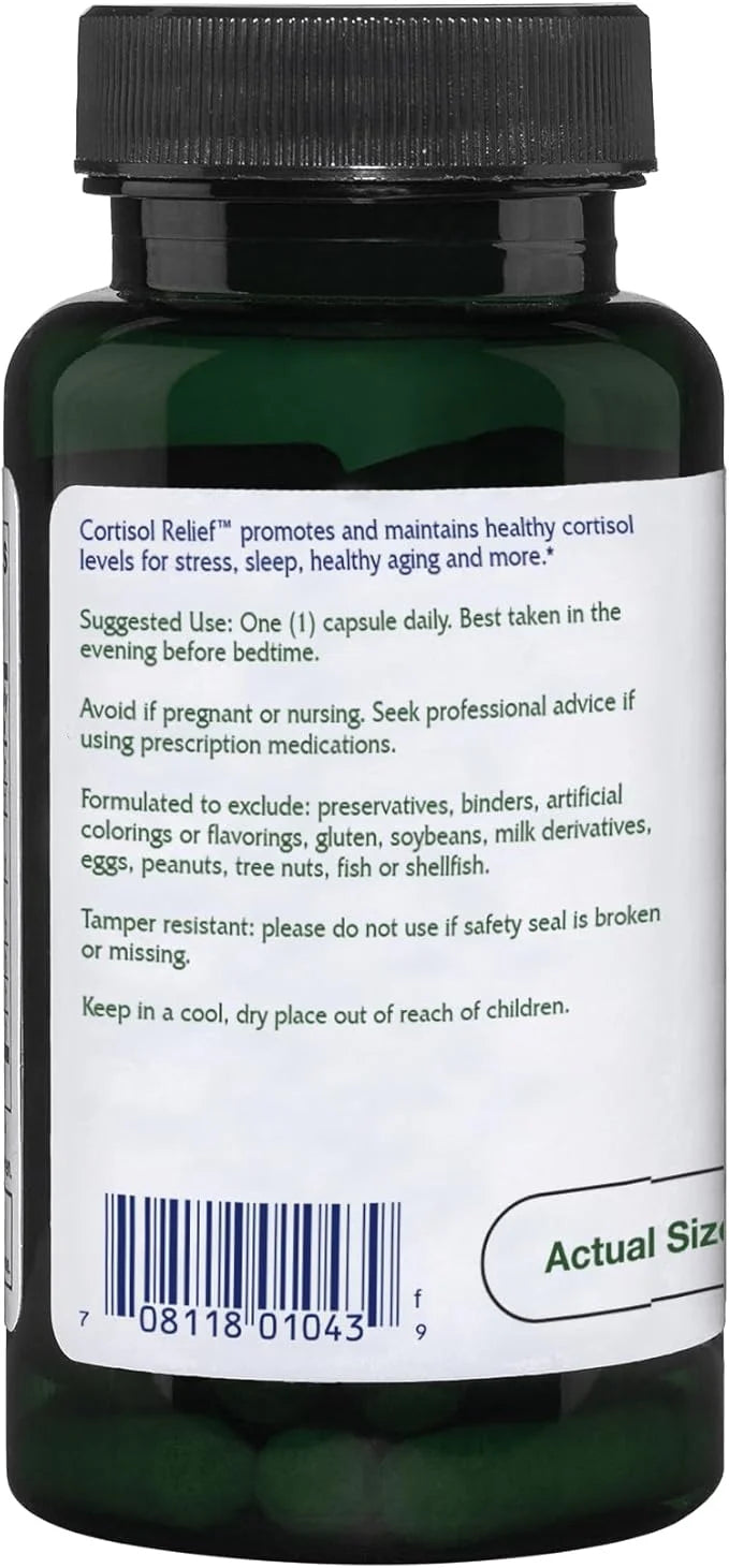 Vitanica Cortisol Relief, Dr. Formulated Sleep, 60 Capsules