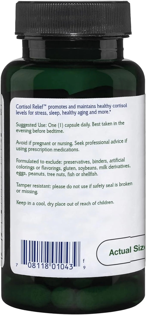 Vitanica Cortisol Relief, Dr. Formulated Sleep, 60 Capsules