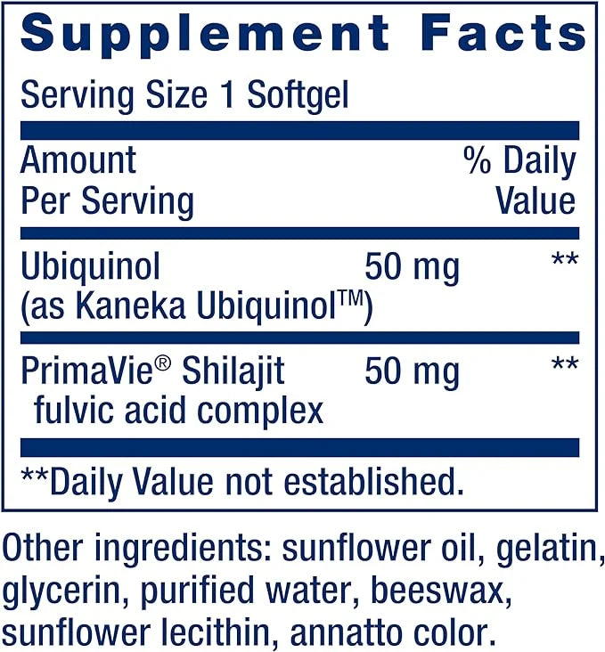 Life Extension Super Ubiquinol CoQ10 50 mg, 30 softgels
