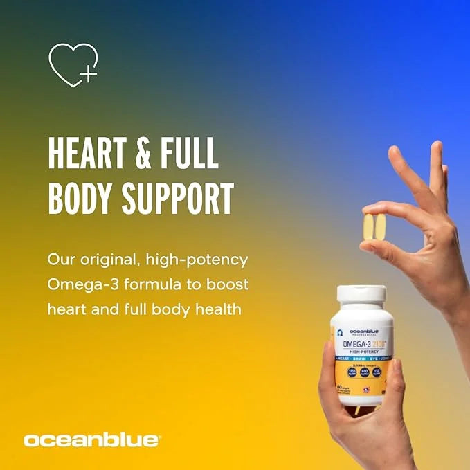 Oceanblue Professional Omega-3 2100 – 120 2 Pack (120 Servings)