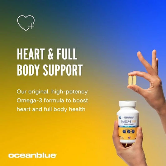 Oceanblue Professional Omega-3 2100 – 120 2 Pack (120 Servings)