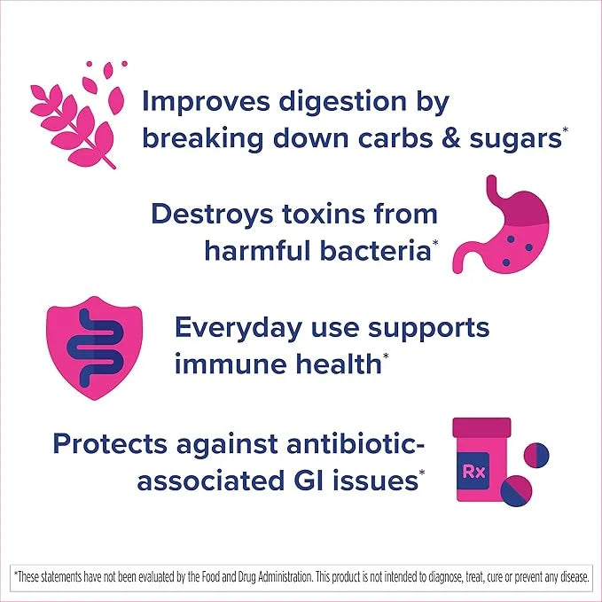 Florastor Kids Dual Action Probiotic Supplement, 20 Easy-to