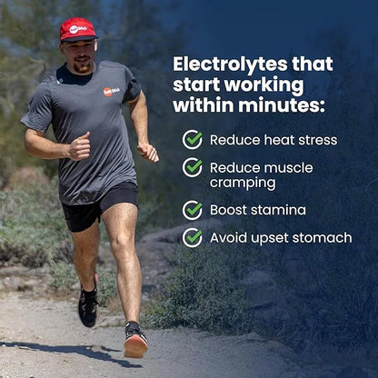 SaltStick Electrolyte FastChews - Mixed Berry Chewable Electrolyte Tablets - Salt Tablets for Runners, Electrolyte Chews f...
