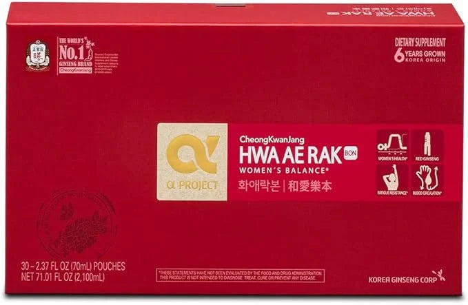 CheongKwanJang [Korean Red Ginseng Women's Balance,