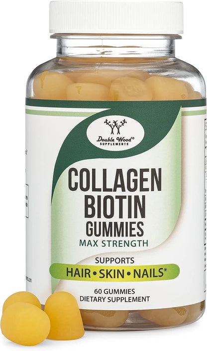 Collagen Gummies for Women Supports Aging 60 Hair,
