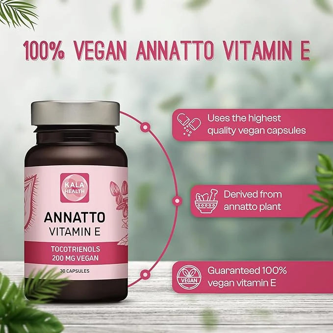 Kala Health Annatto Tocotrienols Vegan Vitamin 200mg - (30)