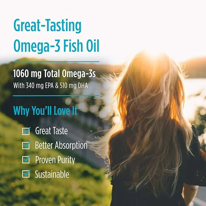 Nordic Naturals Arctic Cod Liver Oil, Lemon - 8 oz - 1060 mg Total Omega-3s with EPA & DHA - Heart & Brain Health, Healthy...