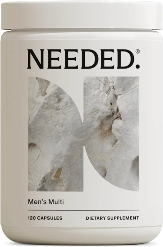 Needed. Men's Multivitamin 2,000IUs of D3, Immune, B12, Selenium