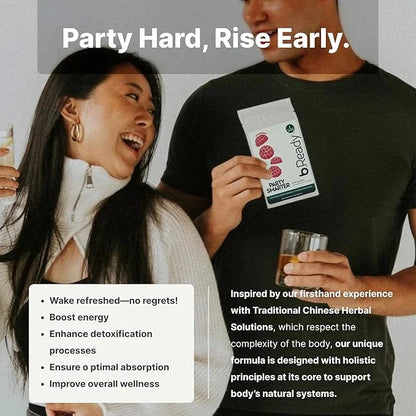 Milk Thistle Gummies for Post-Party Wellness | Liver Detox with Vitamin B, Morning Recovery Supplement, & Prickly Pear | S...
