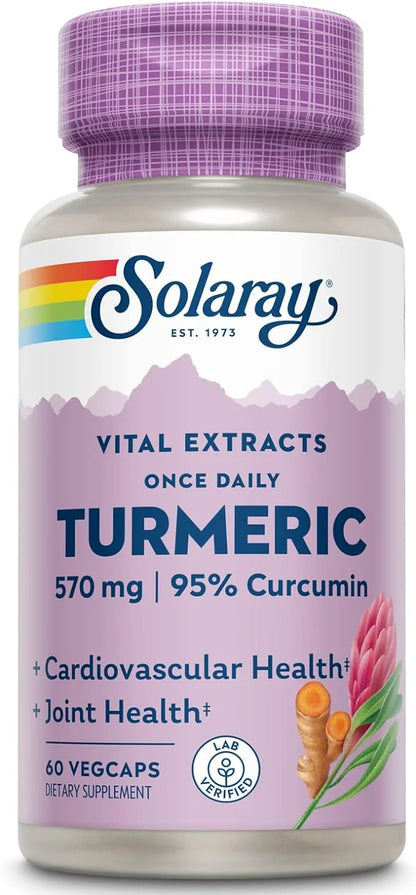 SOLARAY Turmeric Root Extract 600mg 60 VegCaps