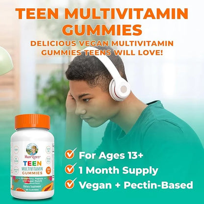 MaryRuth Organics Multivitamin for Teens 13+ | 60 Count