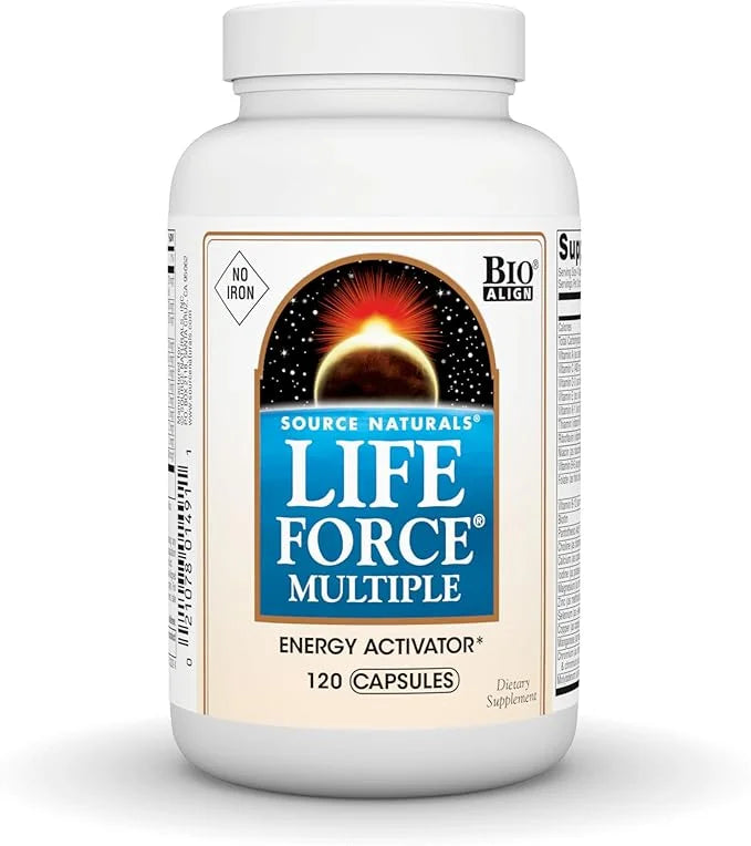 Source Naturals Life Force Multiple Iron 120 Capsules