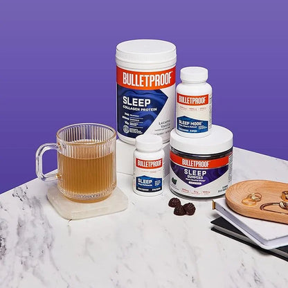 Bulletproof Sleep Mode Softgels, 60 Count, Supplement with Brain Octane C8 MCT Oil to Support Sleep - Product Image