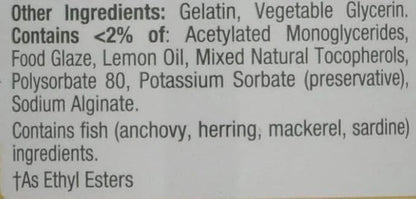 Nature's Bounty Mini Fish Oil Softgels 1290 mg, Omega-3, Supports 90 Mini