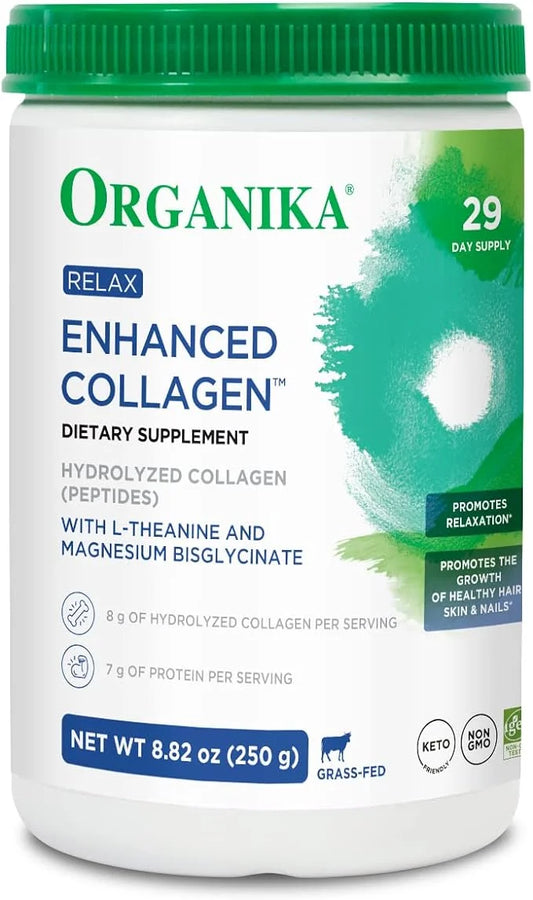 Organika Enhanced Collagen Relax Powder 250g
