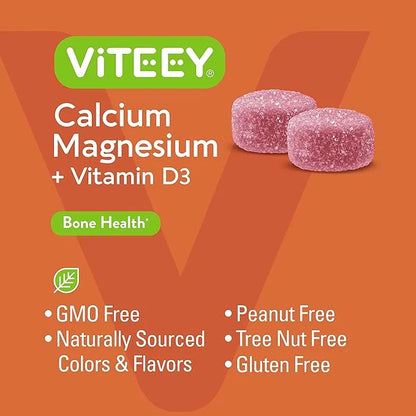 Calcium Gummies with Vitamin D3 & Magnesium
