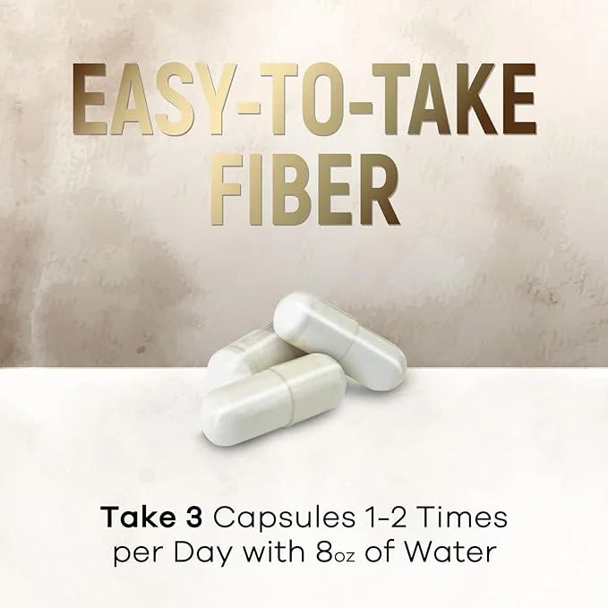 High Absorption Psyllium Husk Capsules 1500mg 180 Fiber