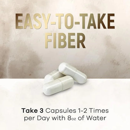 High Absorption Psyllium Husk Capsules 1500mg 180 Fiber