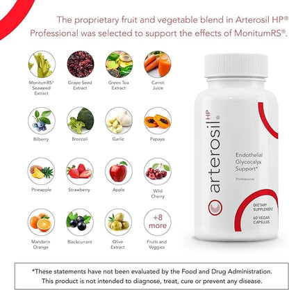 Arterosil HP Professional - Endothelial Glycocalyx Support - Heart Health Support - Artery Health Support - Circulation Su...